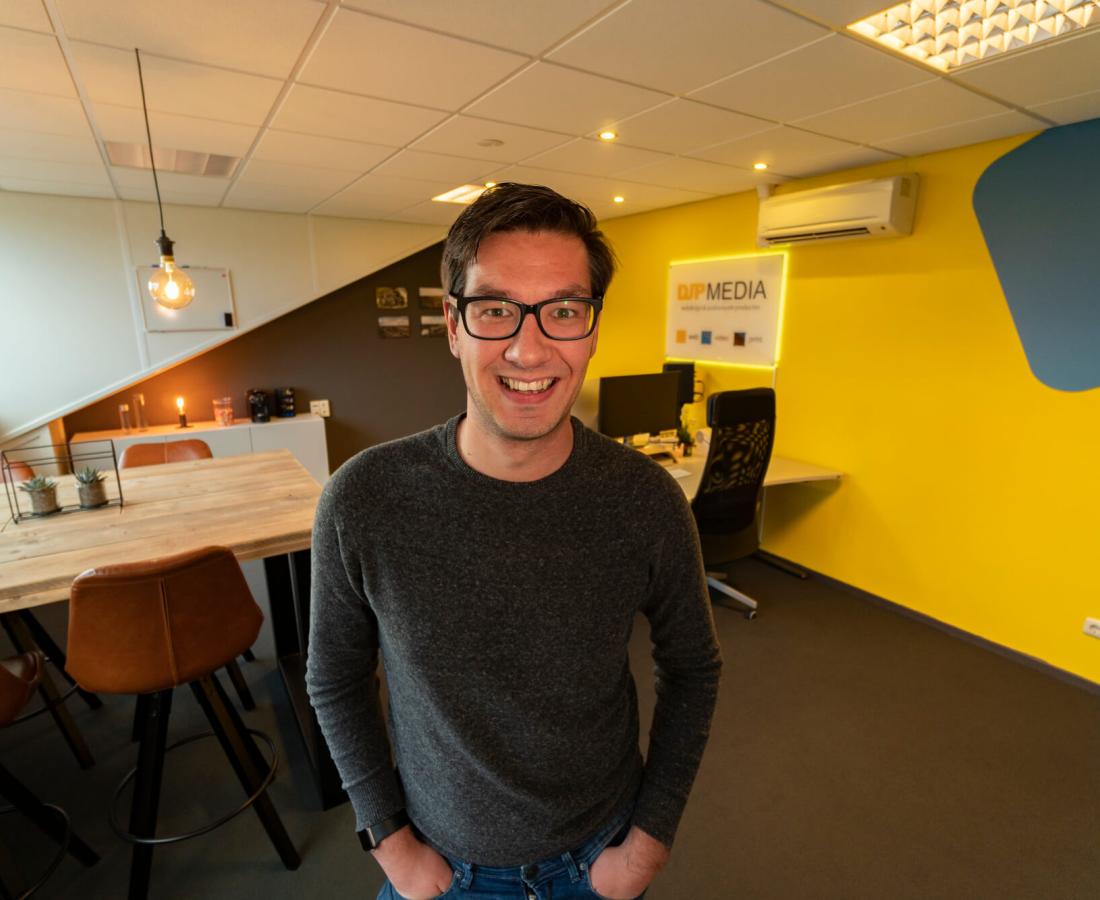 Wie is de man achter DJP Media Steenwijk
