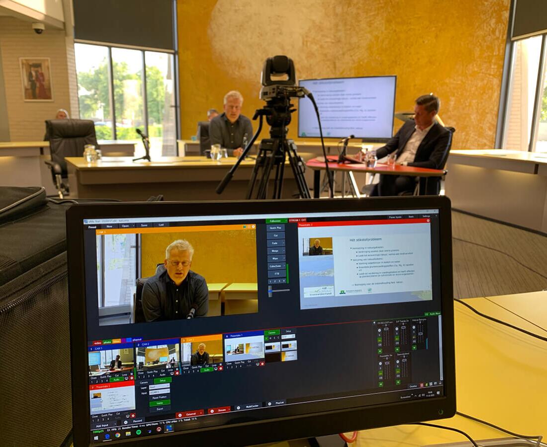 Live stream of webinar organiseren?