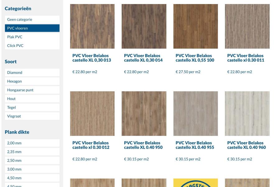 Woocommerce webshop