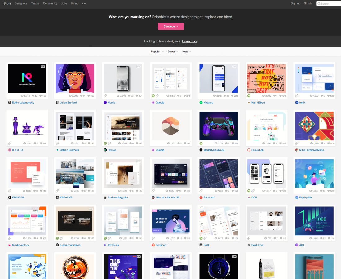 Dribbble