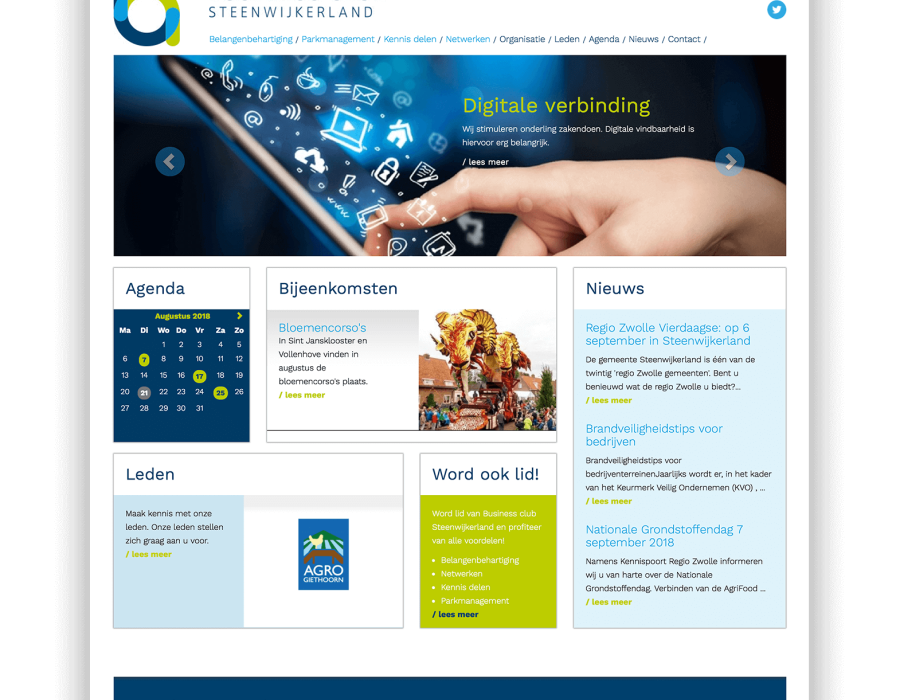 Website Business Club Steenwijkerland