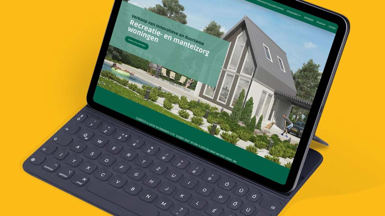 Website Curatus Vastgoed