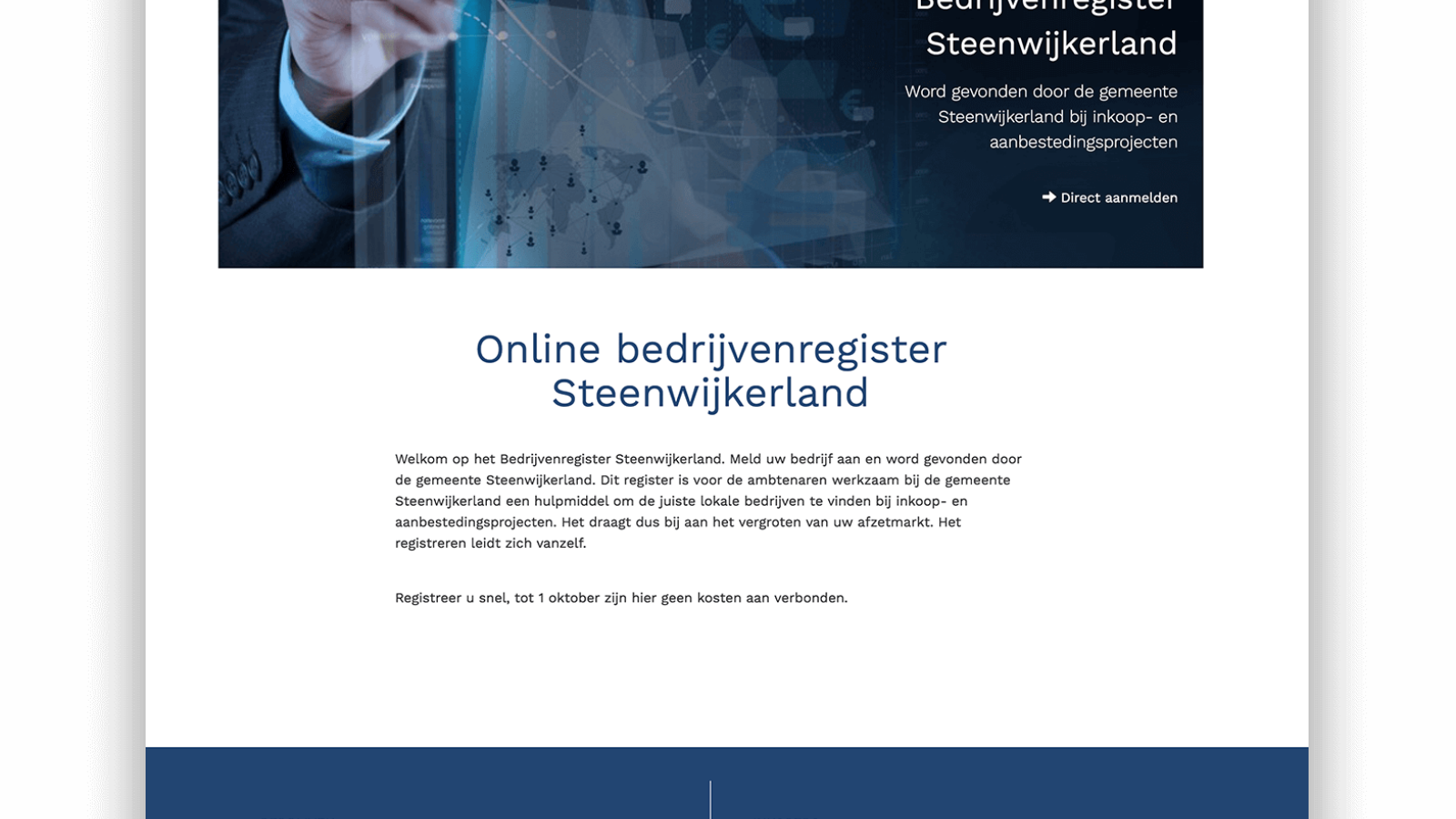 Bedrijvenregister Steenwijkerland