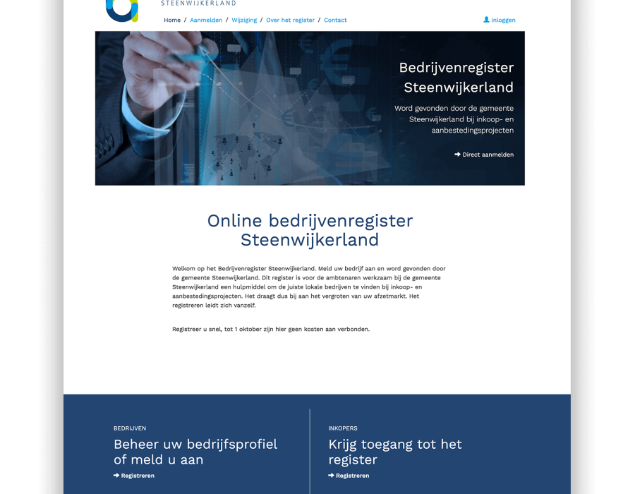 Bedrijvenregister Steenwijkerland