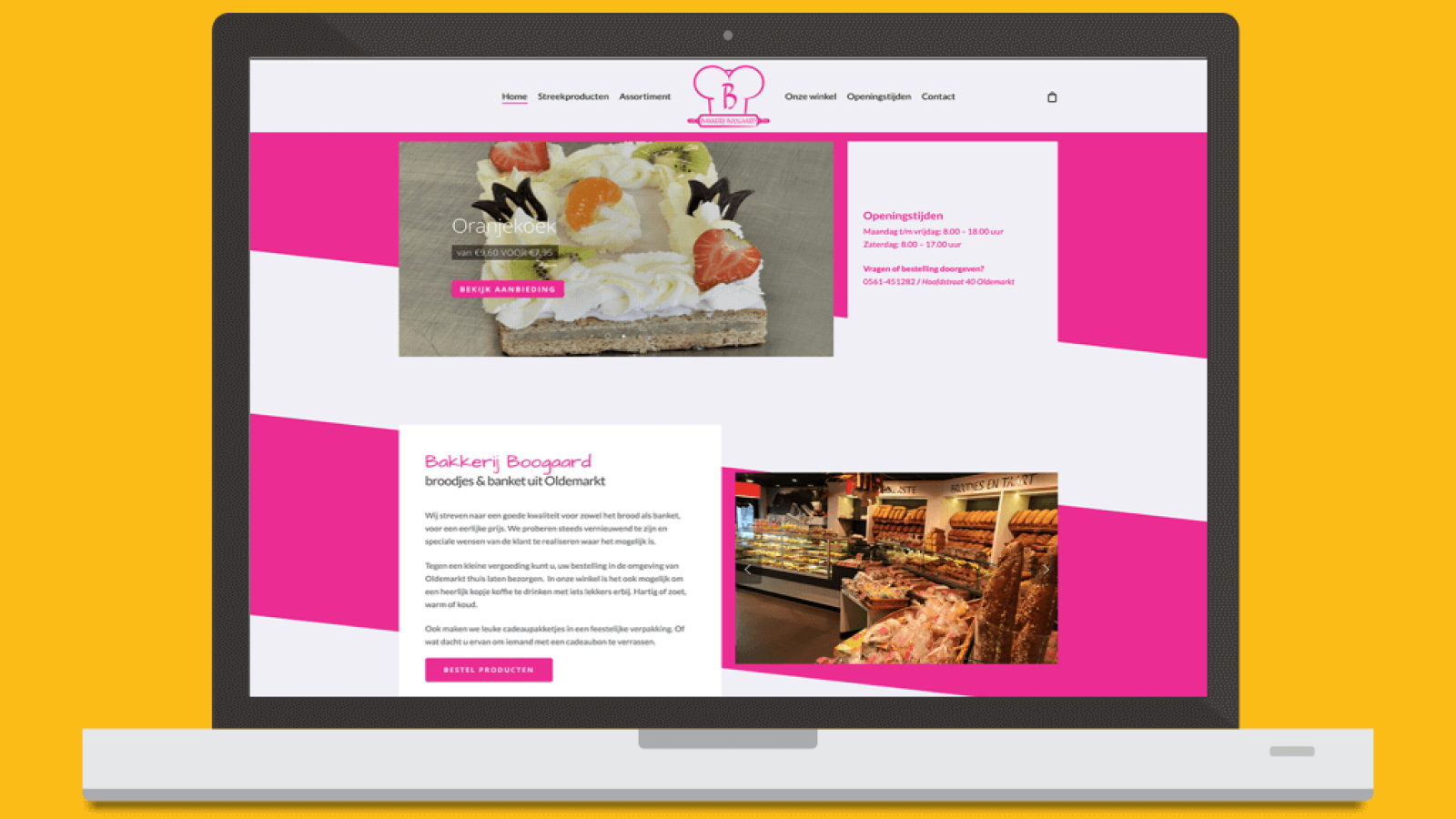 Webshop Bakkerij Boogaard