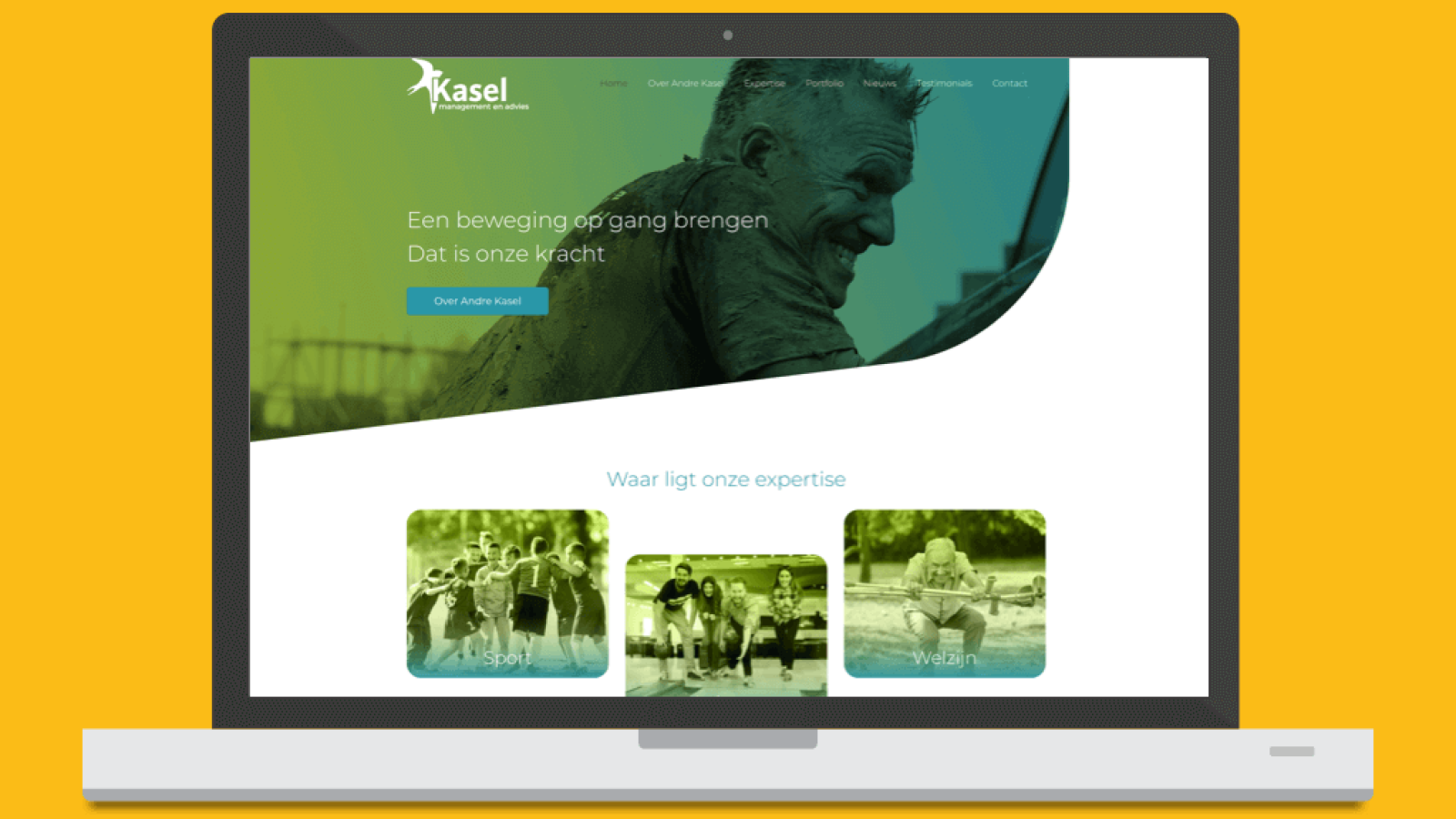 Website Kasel Management en Advies
