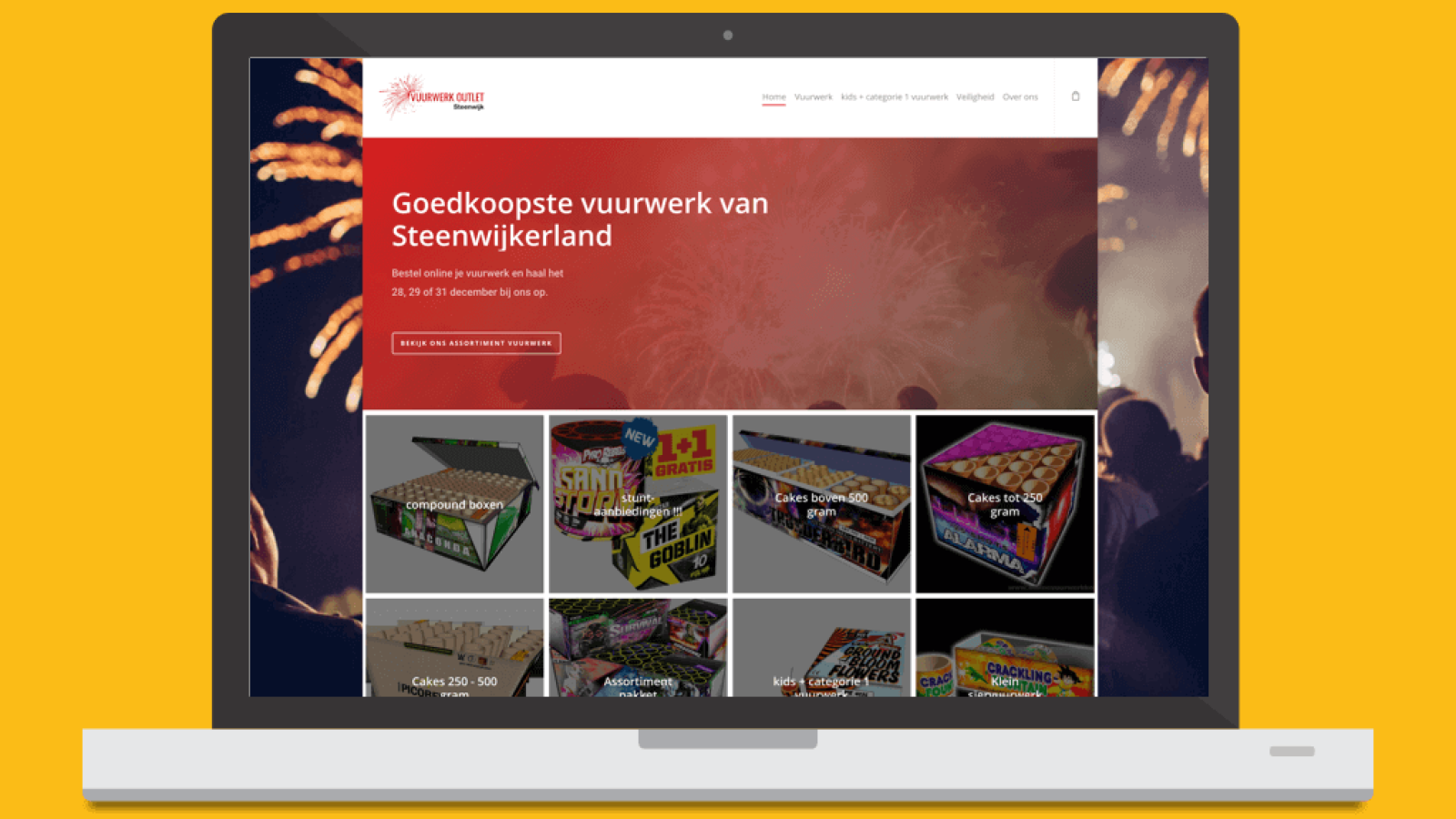 Webshop Vuurwerkoutlet