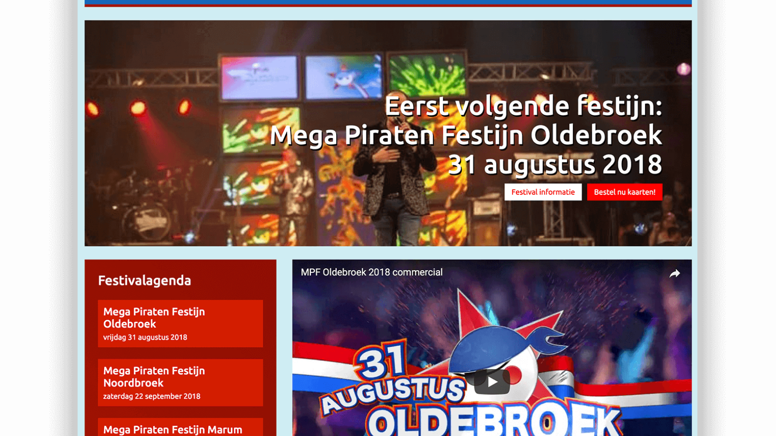Website Mega Piraten Festijn